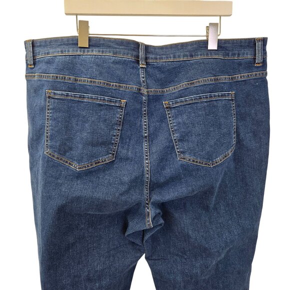 Universal Standard Seine High Rise Skinny Jeans Size Plus 22 - Picture 5 of 6